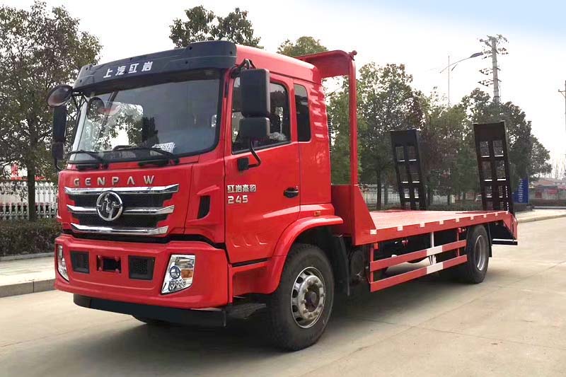 重汽豪曼單橋平板運輸車