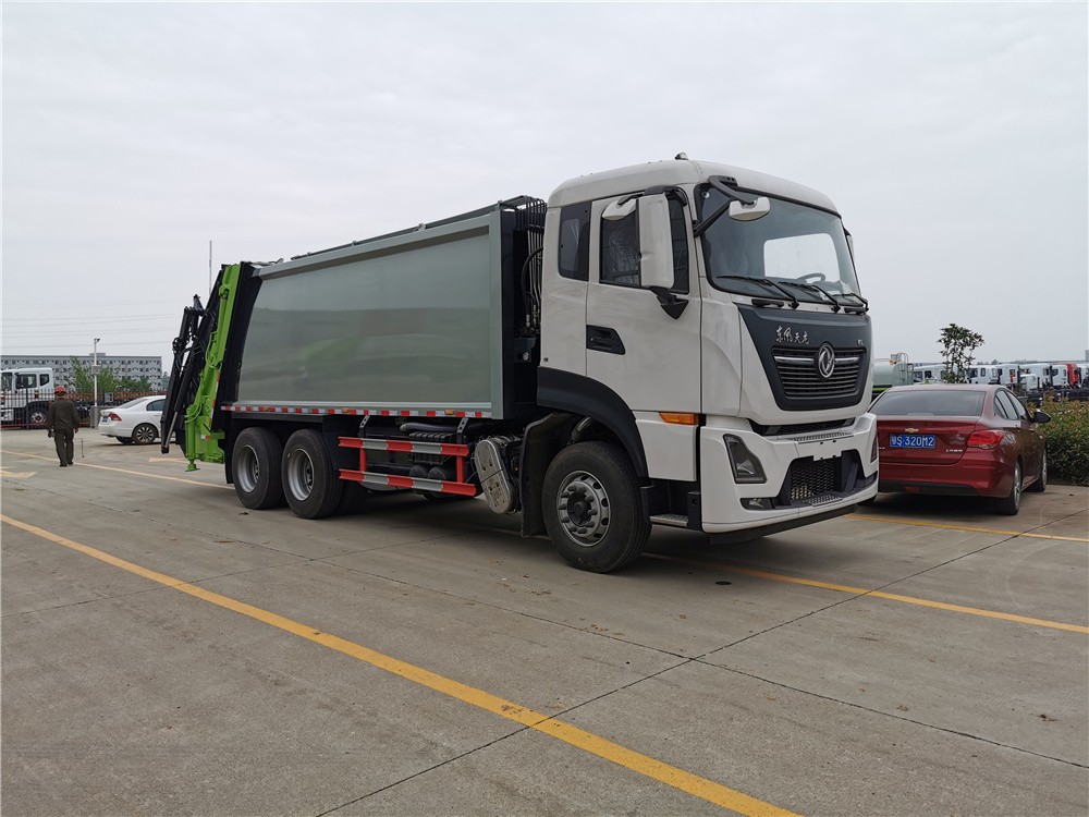東風后雙橋國六20方壓縮垃圾車