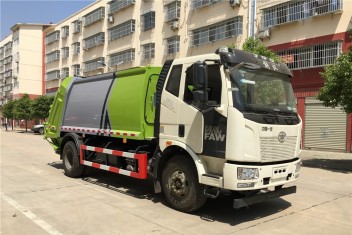 國(guó)六一汽解放高端12方壓縮垃圾車