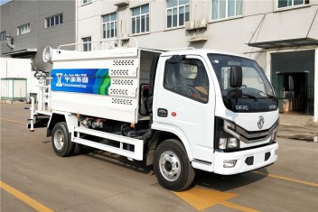 國六東風(fēng)5方藍(lán)牌抑塵車